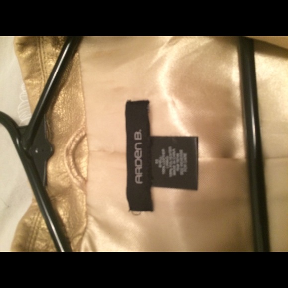 Arden b. Leather jacket - Picture 3 of 3